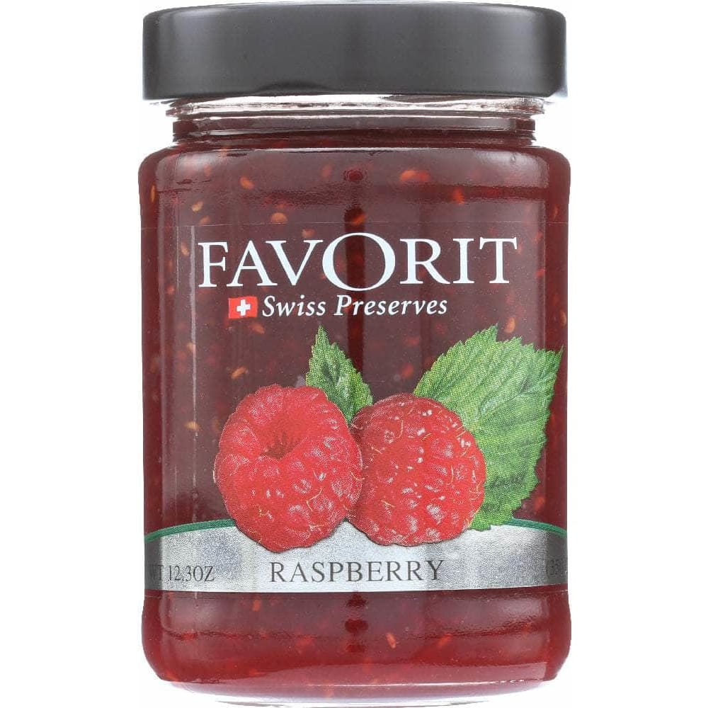 Favorit Favorit Preserve Raspberry, 12.3 oz