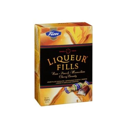 FAZER LIQUEUR FILLS Chocolate Candy with Liqueur Filling 5.29 oz. (150 g.) - Fazer