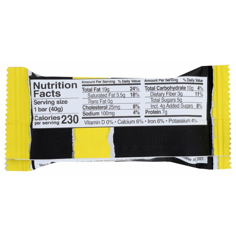 FBOMB Grocery > Snacks FBOMB Lemon Tart Snack Bar, 1.41 oz