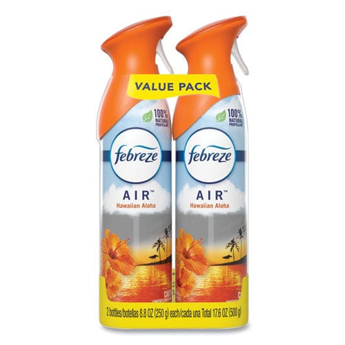 Febreze Air Hawaiian Aloha 8.8 Oz Aerosol Spray 2/pack 6 Packs/carton - Janitorial & Sanitation - Febreze®