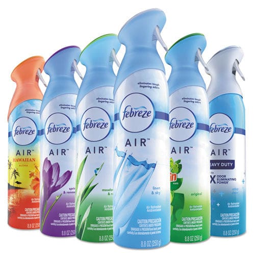 Febreze Air Linen And Sky 8.8 Oz Aerosol Spray 2/pack - Janitorial & Sanitation - Febreze®