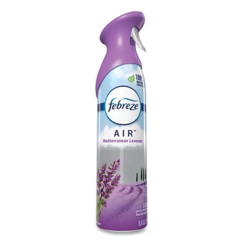 Febreze Air Mediterranean Lavender 8.8 Oz Aerosol Spray - Janitorial & Sanitation - Febreze®