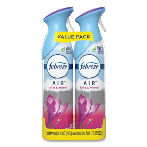 Febreze Air Spring And Renewal 8.8 Oz Aerosol Spray 2/pack 6 Pack/carton - Janitorial & Sanitation - Febreze®