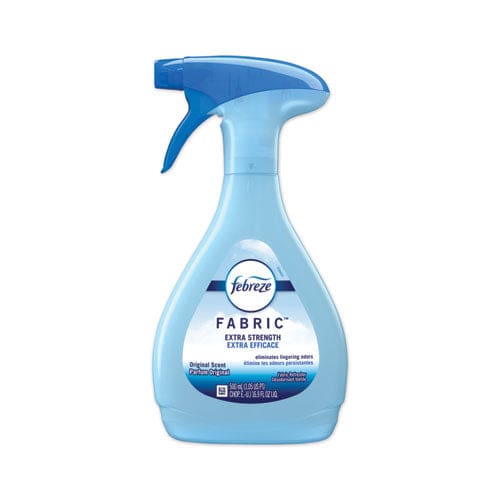 Febreze Fabric Refresher/odor Eliminator Extra Strength Original 16.9 Oz Spray Bottle 8/carton - Janitorial & Sanitation - Febreze®