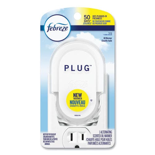 Febreze Plug Air Freshener Warmer 2.5 X 3 X 4 Off White 4/carton - Janitorial & Sanitation - Febreze®