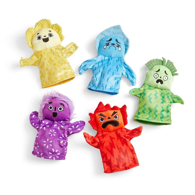 Feelings Family Puppets (New Item With Future Availability Date) - Puppets & Puppet Theaters - Learning Resources