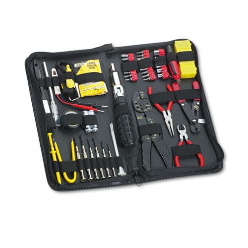 Fellowes 55-piece Computer Tool Kit In Black Vinyl Zipper Case - Industrial - Fellowes®