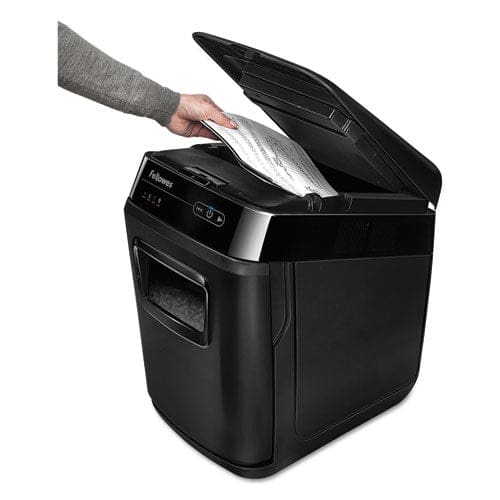 Fellowes Automax 150c Auto Feed Cross-cut Shredder 150 Auto/8 Manual Sheet Capacity - Technology - Fellowes®