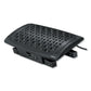 Fellowes Climate Control Footrest 16.5w X 10d X 5.5 6.5h Black - Furniture - Fellowes®