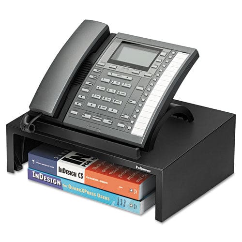 Fellowes Designer Suites™ Telephone Stand 13 X 9.13 X 4.38 Black Pearl - Office - Fellowes®