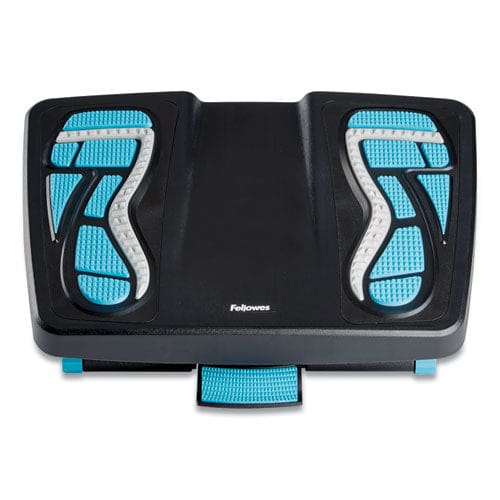 Fellowes Energizer Foot Support 17.88w X 13.25d X 4 To 6.5h Charcoal/blue/gray - Furniture - Fellowes®