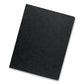 Fellowes Expressions Linen Texture Presentation Covers For Binding Systems Black 11.25 X 8.75 Unpunched 200/pack - Office - Fellowes®