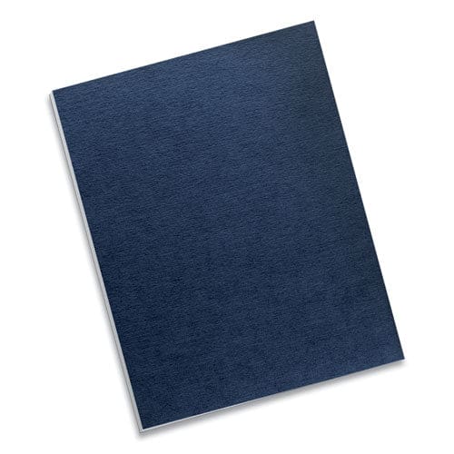 Fellowes Expressions Linen Texture Presentation Covers For Binding Systems Navy 11 X 8.5 Unpunched 200/pack - Office - Fellowes®