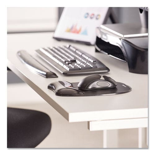 Fellowes Gel Crystals Keyboard Wrist Rest 18.5 X 2.25 Black - Technology - Fellowes®