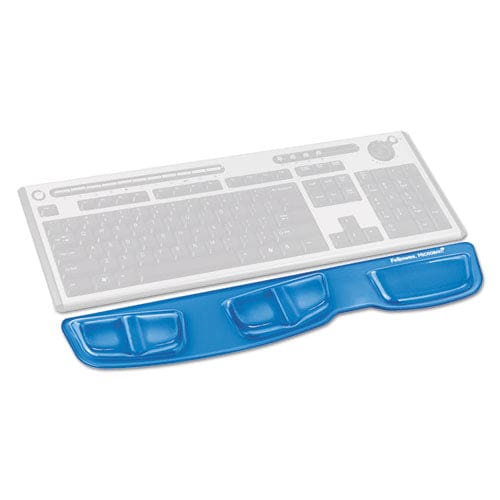 Fellowes Gel Keyboard Palm Support 18.25 X 3.37 Blue - Technology - Fellowes®