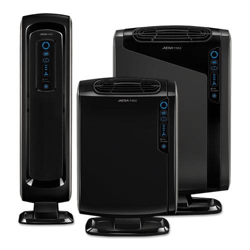 Fellowes Hepa And Carbon Filtration Air Purifiers 200 To 400 Sq Ft Room Capacity Black - Janitorial & Sanitation - Fellowes®