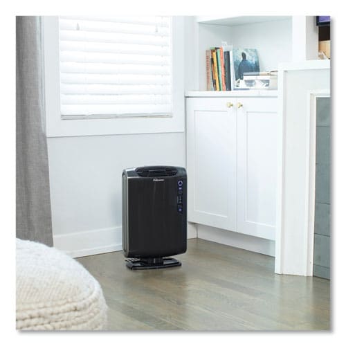 Fellowes Hepa And Carbon Filtration Air Purifiers 200 To 400 Sq Ft Room Capacity Black - Janitorial & Sanitation - Fellowes®