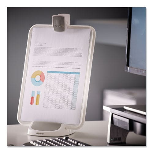 Fellowes I-spire Series Document Lift 100 Sheet Capacity Abs Plastic/high Impact Polystyrene White/gray - Office - Fellowes®