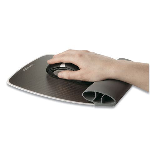 Fellowes I-spire Wrist Rocker Mouse Pad With Wrist Rest 7.81 X 10 Gray - Technology - Fellowes®