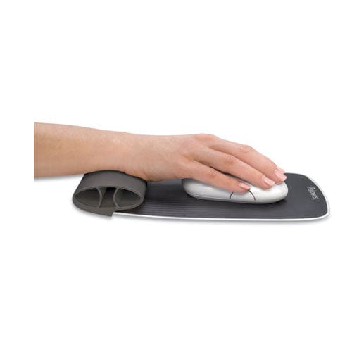 Fellowes I-spire Wrist Rocker Mouse Pad With Wrist Rest 7.81 X 10 Gray - Technology - Fellowes®