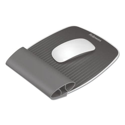 Fellowes I-spire Wrist Rocker Mouse Pad With Wrist Rest 7.81 X 10 Gray - Technology - Fellowes®