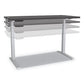 Fellowes Levado Laminate Table Top 48 X 24 Gray - Furniture - Fellowes®