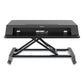 Fellowes Lotus Lt Sit-stand Workstation 34.38 X 28.38 X 7.62 Black - Furniture - Fellowes®