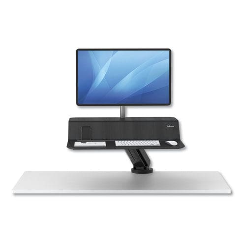 Fellowes Lotus Rt Sit-stand Workstation 48 X 30 X 42.2 To 49.2 Black - Furniture - Fellowes®