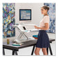 Fellowes Lotus Sit-stands Workstation 32.75 X 24.25 X 5.5 To 22.5 White - Furniture - Fellowes®