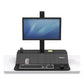 Fellowes Lotus Ve Sit-stand Workstation 29 X 28.5 X 27.5 To 42.5 Black - Furniture - Fellowes®