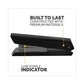 Fellowes Lx820 Classic Full Strip Stapler 20-sheet Capacity Black - School Supplies - Fellowes®