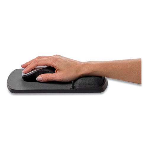 Fellowes Mouse Pad With Wrist Support With Microban Protection 6.75 X 10.12 Graphite - Technology - Fellowes®