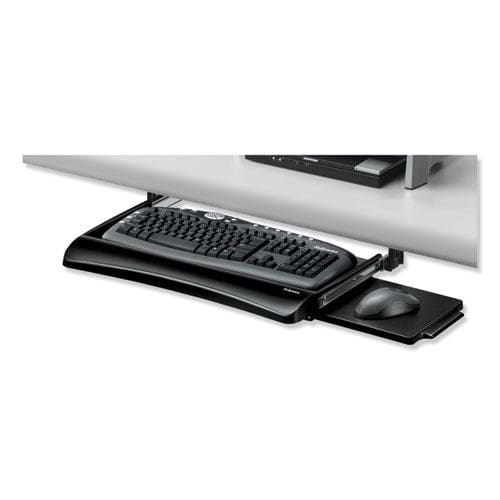 Fellowes Office Suites Underdesk Keyboard Drawer 20.13w X 7.75d Black - Furniture - Fellowes®