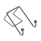 Fellowes Partition Additions Wire Double-garment Hook 4 X 5.13 X 6 Over-the Panel Mount Black - Furniture - Fellowes®