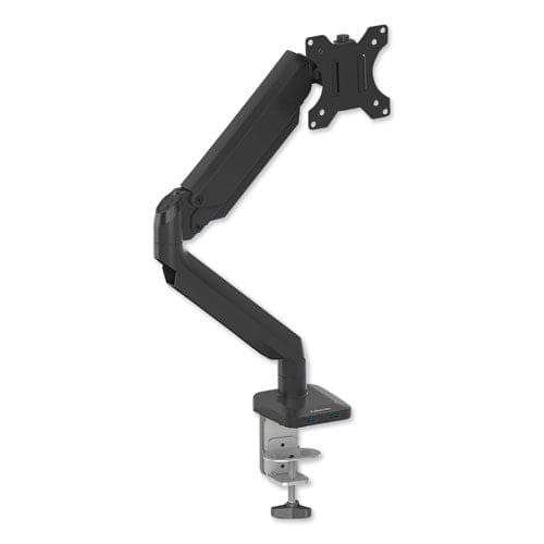 Fellowes Platinum Series Single Monitor Arm For 27 Monitors 360 Deg Rotation 45 Deg Tilt 180 Deg Pan White Supports 20 Lb - Furniture -