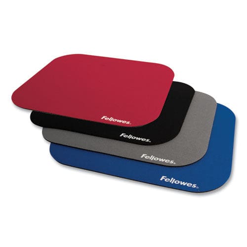 Fellowes Polyester Mouse Pad 9 X 8 Blue - Technology - Fellowes®