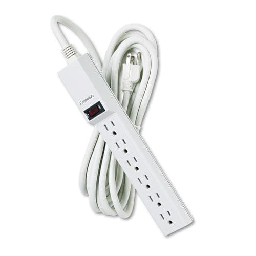 Fellowes Power Strip 6 Outlets 15 Ft Cord Platinum - Technology - Fellowes®