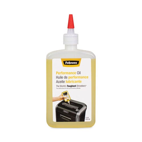 Fellowes Powershred Performance Oil 12 Oz Bottle With Extension Nozzle - Technology - Fellowes®