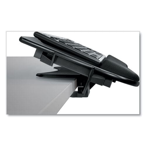 Fellowes Tilt ’n Slide Keyboard Manager With Comfort Glide 19.5w X 11.5d Black - Furniture - Fellowes®