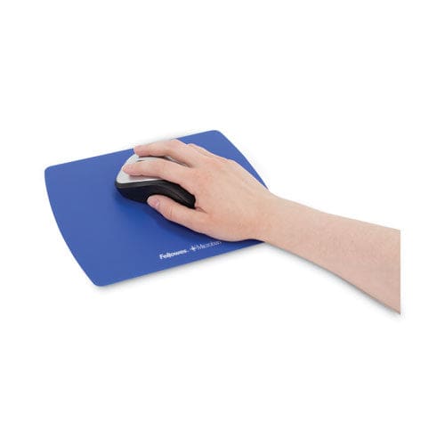 Fellowes Ultra Thin Mouse Pad With Microban Protection 9 X 7 Sapphire Blue - Technology - Fellowes®