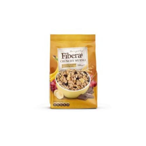 FIBERA Granola with Banana Pieces 12.35 oz. (350 g.) - FIBERA