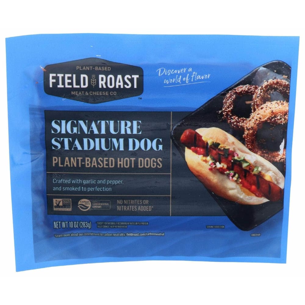 FIELD ROAST Grocery > Refrigerated FIELD ROAST: Signature Stadium Dog Plant Based Hotdogs, 10 oz