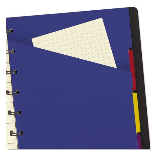 Filofax Notebook 1 Subject Medium/college Rule Black Cover 8.25 X 5.81 112 Sheets - Office - Filofax®