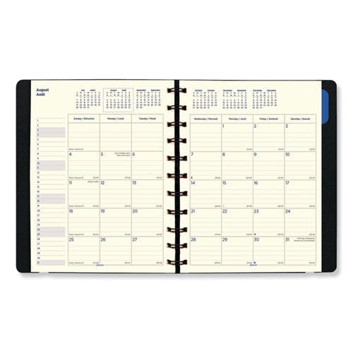 Filofax Soft Touch 17-month Planner 10.88 X 8.5 Black Cover 17-month (aug To Dec): 2022 To 2023 - School Supplies - Filofax®