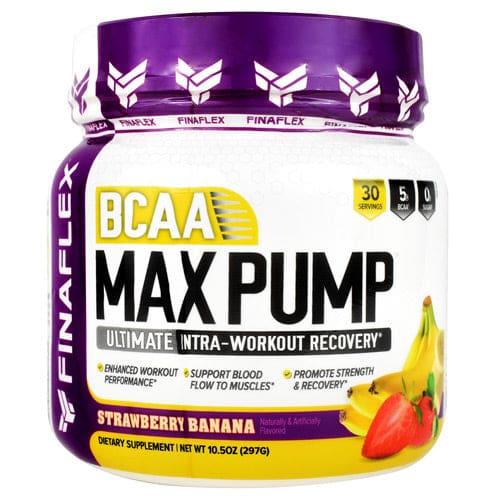 Finaflex (Redefine Nutrition) Bcaa Max Pump Strawberry Banana 30 servings - Finaflex (Redefine Nutrition)