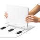 find It Gapless Loop Ring View Binder 3 Rings 4 Capacity 11 X 8.5 White - School Supplies - find It™