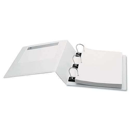 find It Gapless Loop Ring View Binder 3 Rings 4 Capacity 11 X 8.5 White - School Supplies - find It™