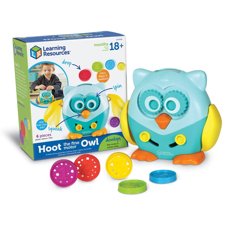 Fine Motor Owl (Pack of 2) - Hands-On Activities - Learning Resources