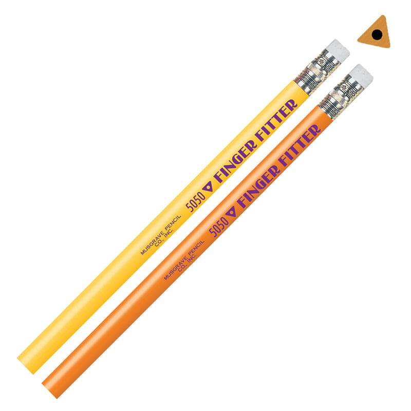 Finger Fitter Pencils 1 Dozen (Pack of 8) - Pencils & Accessories - Musgrave Pencil Co Inc