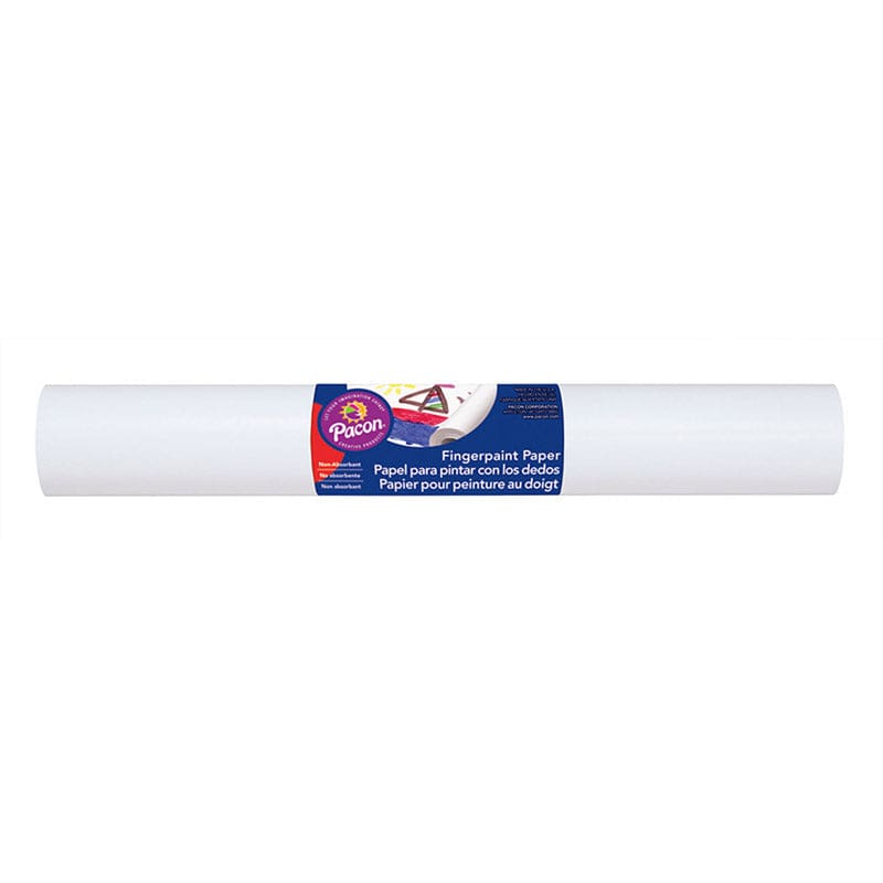 Fingerpaint Paper Roll 16In X 100Ft White (Pack of 3) - Finger Paint Paper - Dixon Ticonderoga Co - Pacon